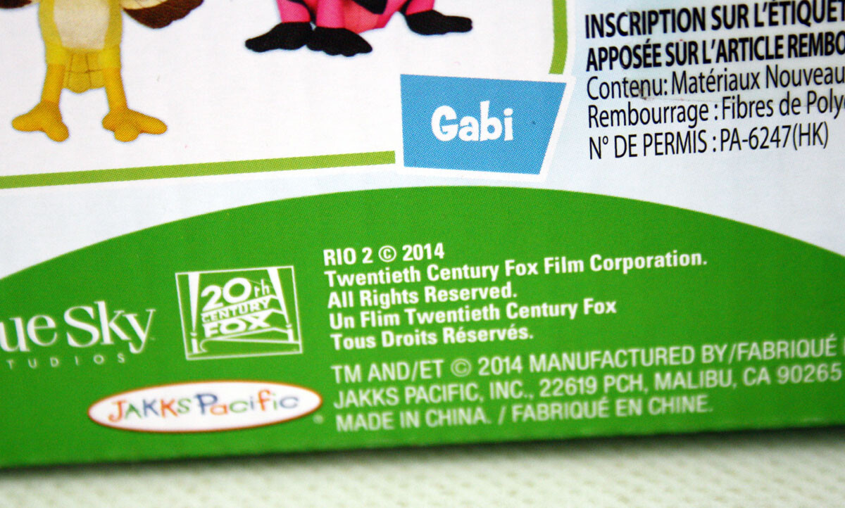 ダッフィー - Rio  RARE RIO 2 BLU 8
