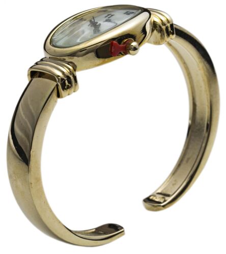 Blekon Collection japanische Quarz Damen-Manschettenuhr 22 mm ovales Gehäuse lässiges Design - Bild 17 von 28