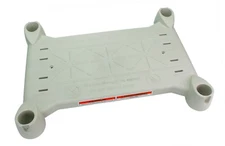 BiltMor 160-0003PG Pearl Grey Platform for the Swimming Pool Step Ladder