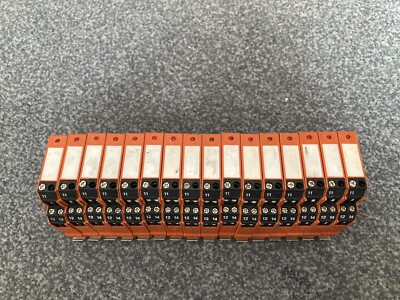 16 X Kieback&Peter Z45 Koppelrelais Spule: 24VAC/DC Schaltleistung 250VAC 6A