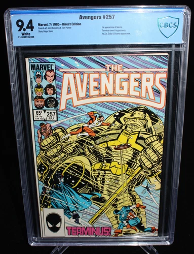 Avengers #257 CBCS (9.4) 1st Appearance of Nebula - 1985
