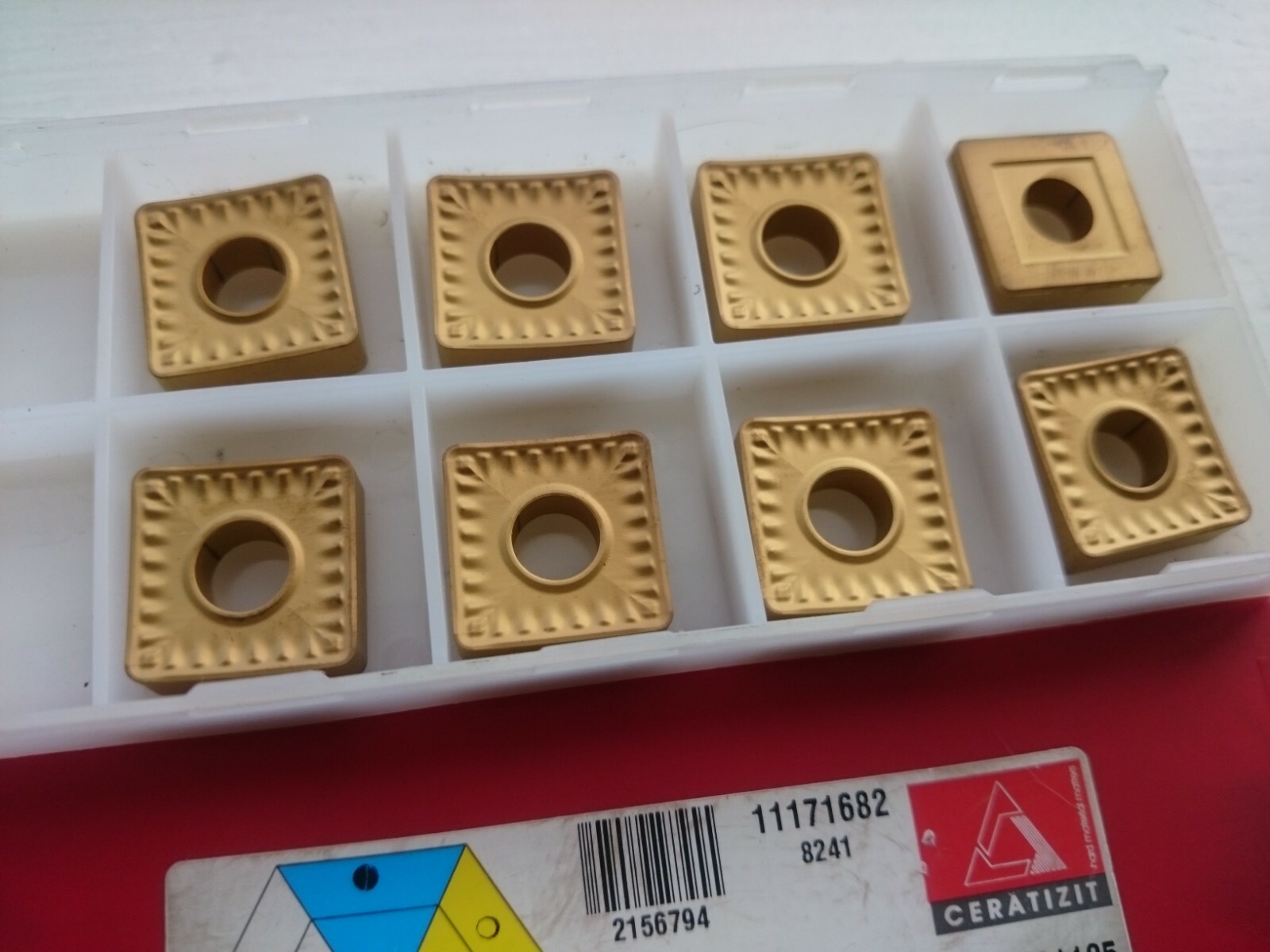 8 Ceratizit carbide inserts SNMM 190616 ENTR CTC1125 ( SNMM190616