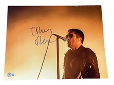 Trent Reznor Signed Autograph 11x14 Photo Nine Inch Nails Singer Beckett BAS NY3