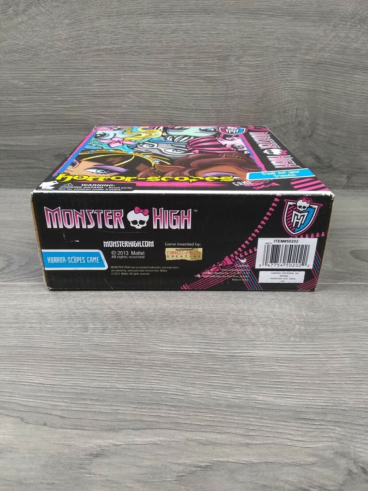 Monster High Horror-Scopes Board Game 2013 Mattel Factory Sealed