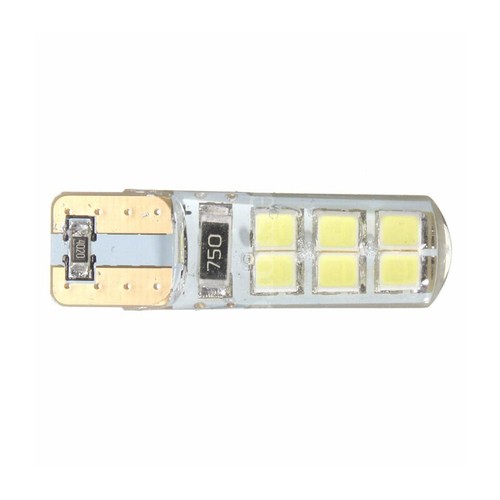 T10 194 W5W COB 2835 SMD 12LED Car CANBUS Super Bright White License Light Bulbs - Picture 12 of 13