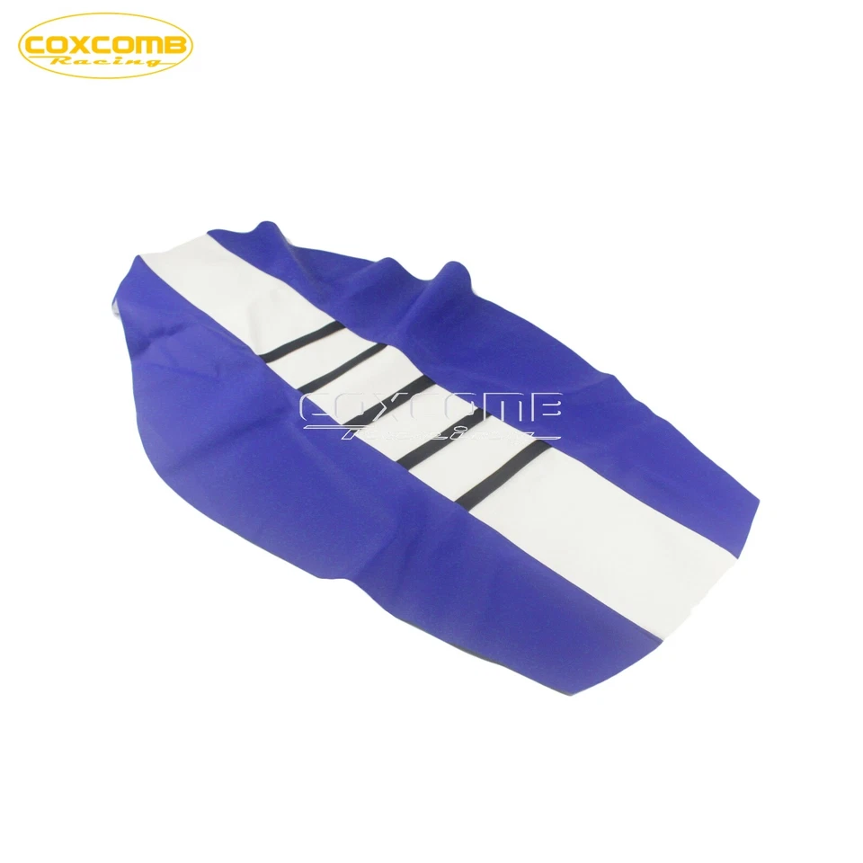 Universal Gripper Soft Seat Cover Rib Skin Rubber For Dirt Bike Enduro Yamaha — 第 4/4 张图片