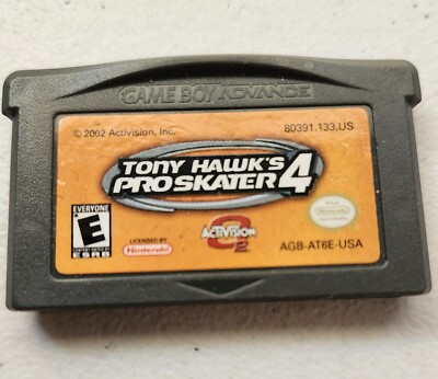 Tony Hawk's Pro Skater 4 (Nintendo Game Boy Advance, 2002) - Cartridge Only