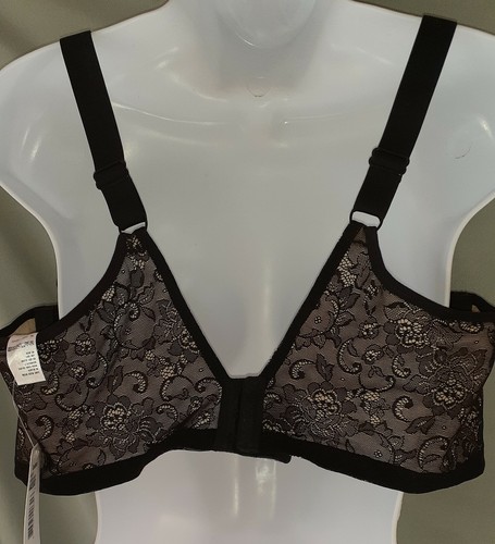 Goddess Bra Black 44DDD No Wire Lined Minimizer Style GD6750 - Picture 7 of 11