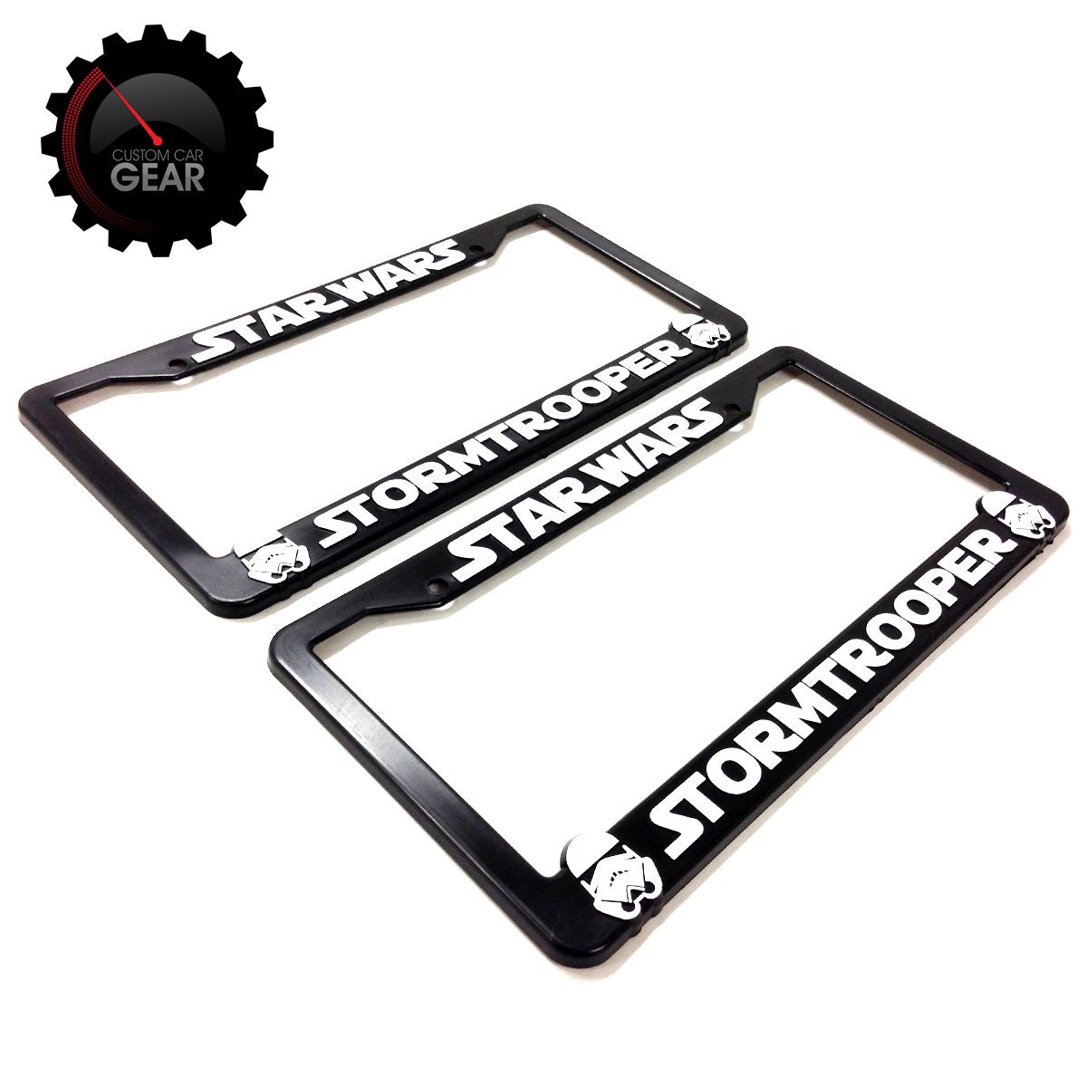 License Plate Frame Homao Sith Lord Starwars Stormtrooper Military Holders6