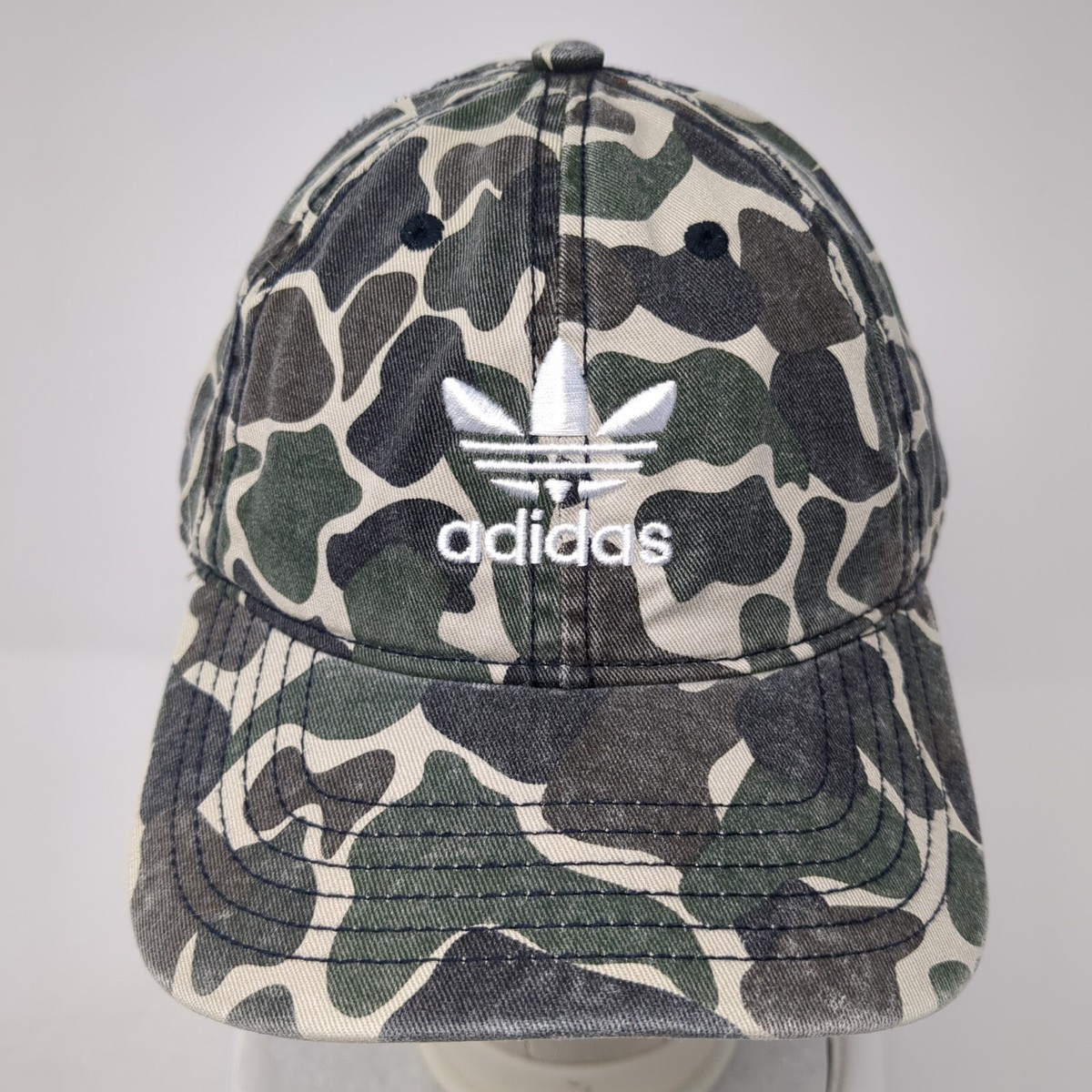 Adidas Slideback Hat Multicolor One Size Embroidered Logo