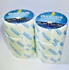 Duck  241380 Transparent duct tape 1.88" x 20 yds -Case of 6 rolls
