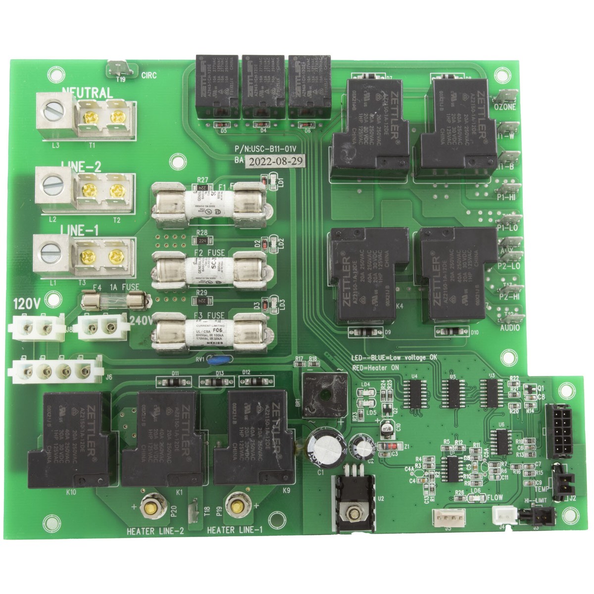EL152 UNITED SPAS, B11 POWER CIRCUIT BOARD (10-PIN MOLEX ) | eBay