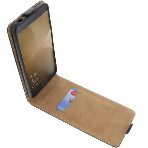 Tasche für Elephone R9 FlipStyle Handytasche Schutz Hülle Flip Case Schwarz - Bild 3 von 4