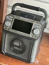 Groove - The Singing Machine XL Black Karaoke System Untested Base Parts Unit 