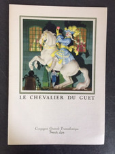 MENU : Paquebot LIBERTÉ - Le chevalier du guet