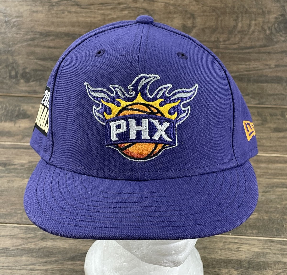 Phoenix Suns Hat Mens Purple 2021 NBA Finals New Era 59/Fifty