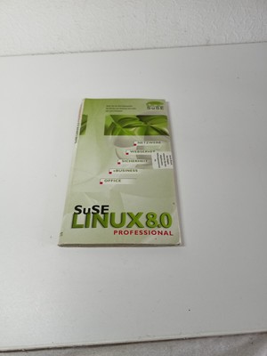 SuSE Linux 8.0 - Professional - Retro Software mit YaSt2.0 grafisch B.Oberfläche