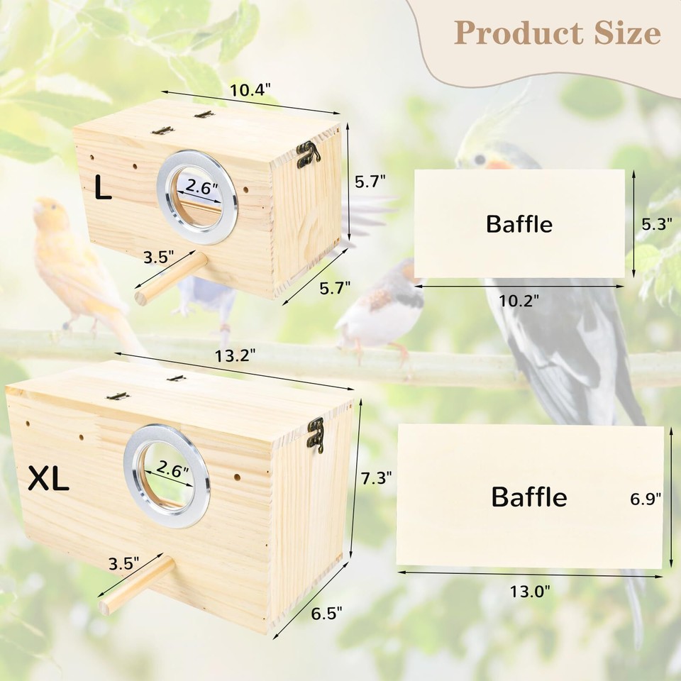Special Handcrafted Large Parrot Key Bird House photo