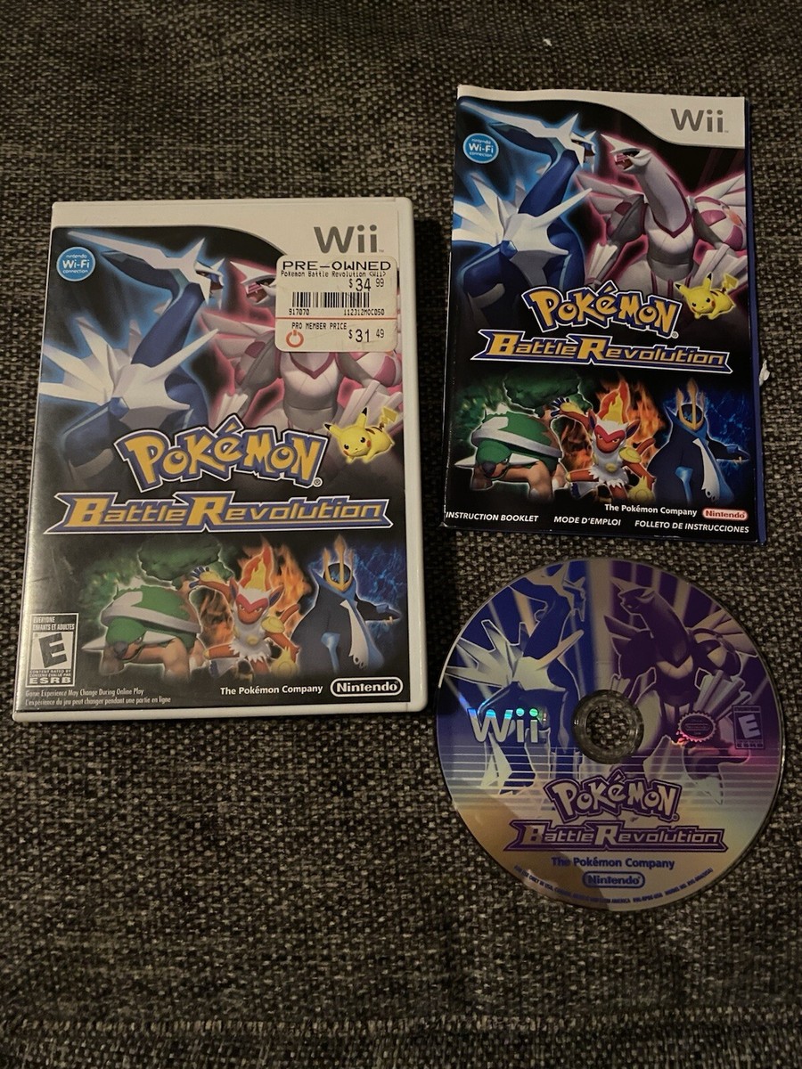 Pokemon Battle Revolution Nintendo Wii Complete CIB 883919181660|