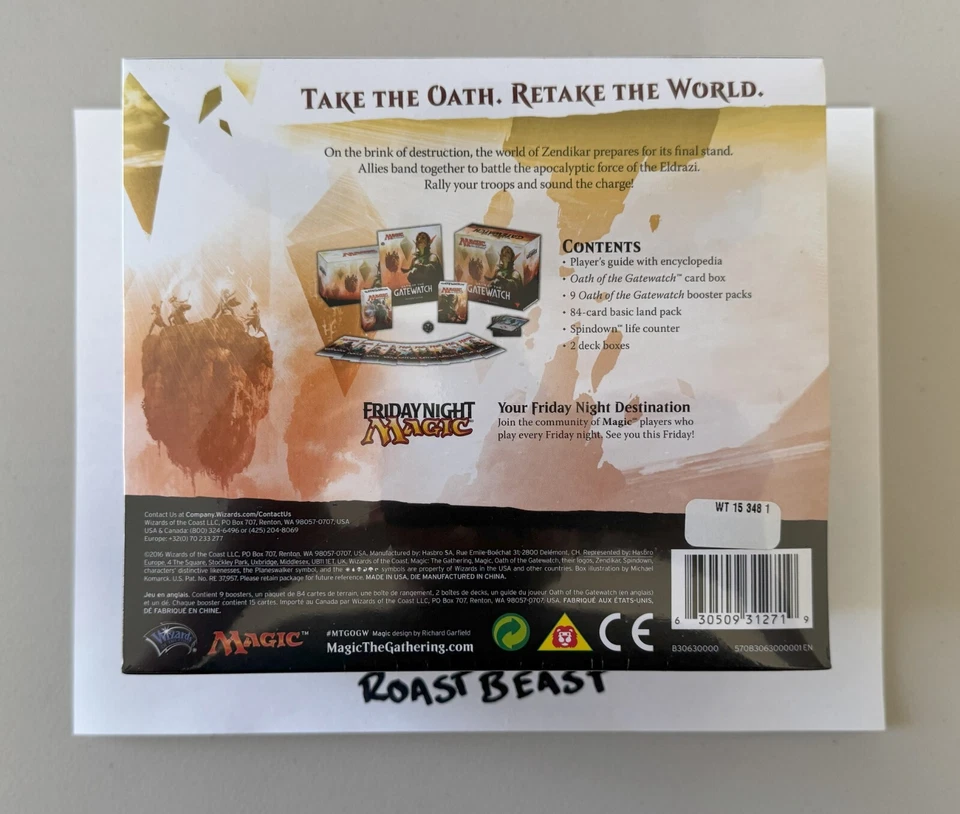 Magic The Gathering - Oath of the Gatewatch Fat Pack (Bundle) Factory Sealed - Image 2 of 4