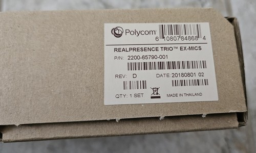 Polycom RealPresence Trio EX-MICS Microphones Pair 2200-65790-001 Expansion - Picture 2 of 3
