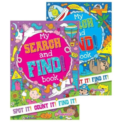 1 X A4 My Search & Find Activity Book Girls Boys - Finding Long Journeys.