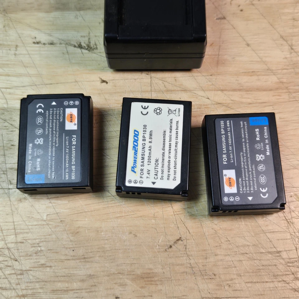 4 X Samsung литий-ионный аккумулятор 1 OEM 3 off NX200/210/1000/1100/2000/300 (ED-BP1130) - Изображение 4 из 4