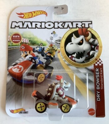 NEW RARE Mattel HDB29 Hot Wheels Mario Kart 1:64 DRY BOWSER NEW RARE Mattel HDB29 Hot Wheels Mario Kart 1:64 DRY BOWSER