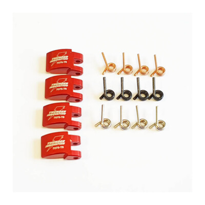 Thunder Innovation Pro One 1/8 Kupplung Ersatz Alu Schuhe High Bite 7075 rot