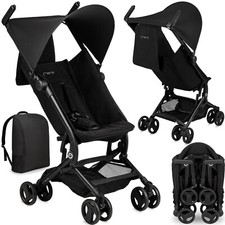 MoMi GRACE Buggy Kinderwagen - Rucksack, Korb...