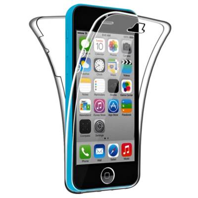 Hülle für iPhone Ganzkörper 360 Handyhülle Silikon vorne + hinten