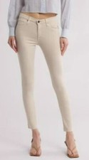 AG Adriano Goldschmied pants womens 26R courdoroy BW18643 beige USA 135 ladies