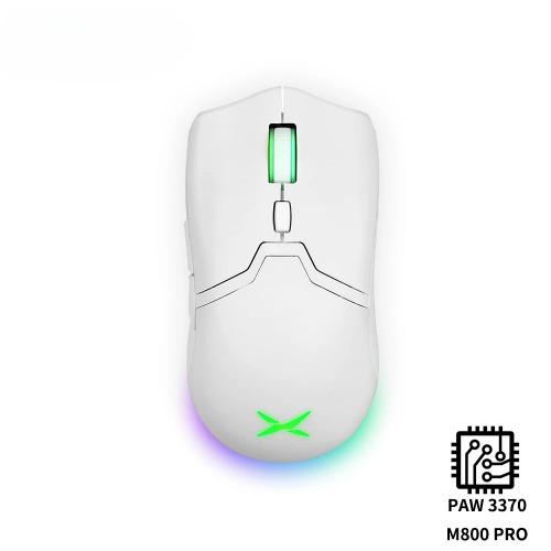 Wireless Gaming Mouse with Type-C Rechargeable Ergonomic Programmable Design