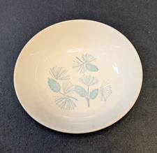 Mid Century Vintage Marcrest Blue Spruce 6.75" Coupe Soup Bowl Replacement