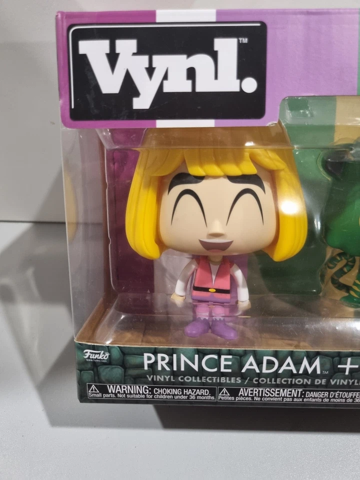 Figura He-Man & Cringer Funko Vynl Masters Of The Universe Edición Limitada.  Foto 3 de 4