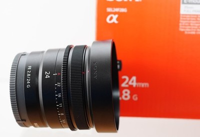 Sony FE 24mm 2.8 G Weitwinkelobjektiv für Sony E-Mount