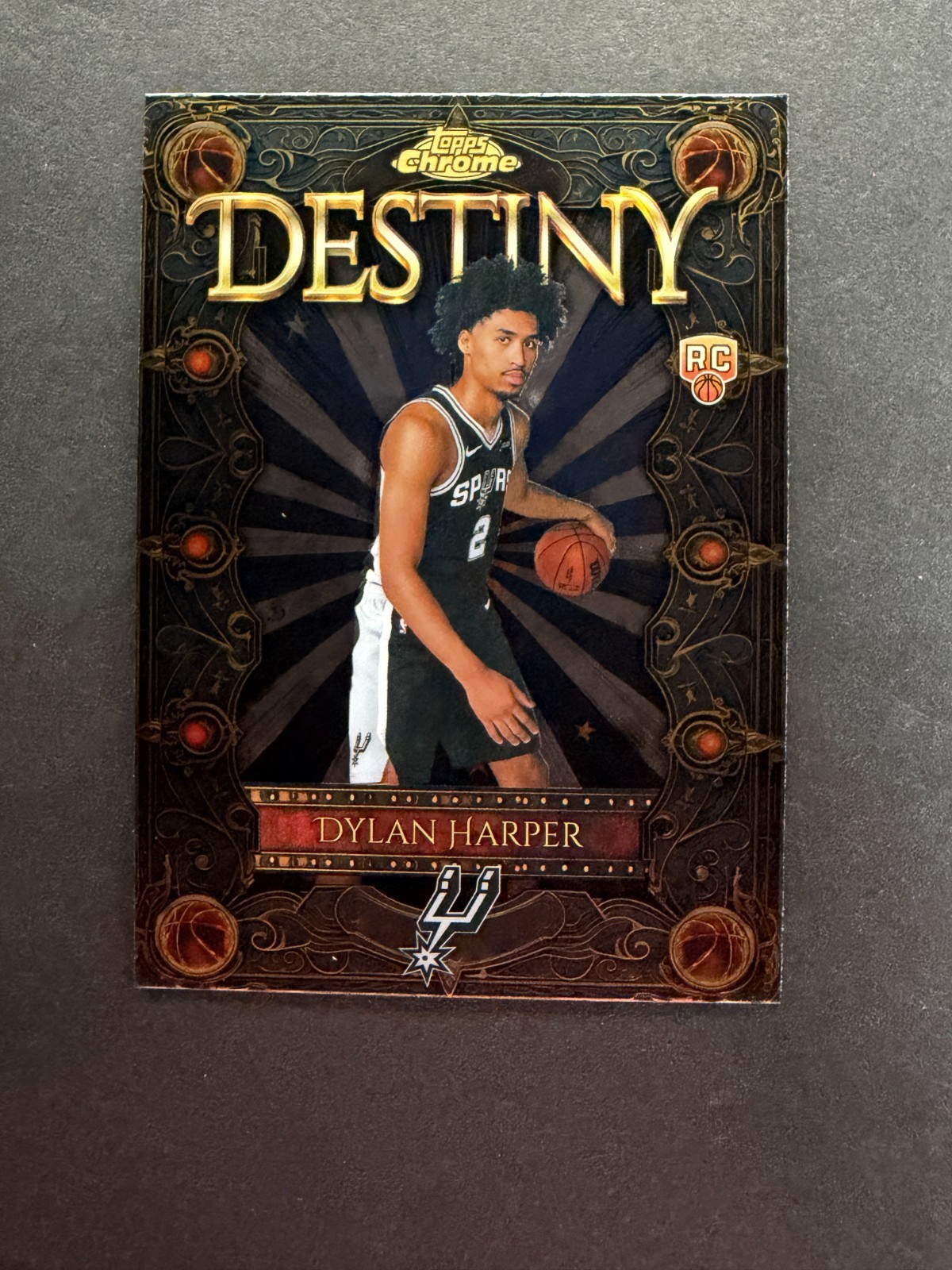 Dylan Harper 2025-26 Topps Chrome Rookie Destiny #D-2