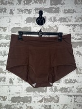 NEW Women's High Waist Fit Brief for Everyday Brown Size XXL