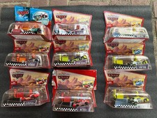 Disney Pixar Cars Pit Race-Off Lot Of 9 World Of Cars - Desert Art
