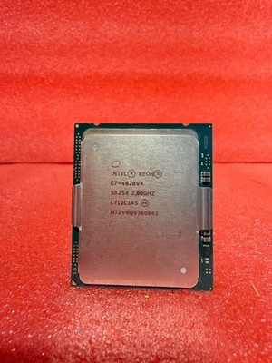 INTEL XEON E7-4820 V4 SR2S4 2.0GHz 10 CORE 25MB CPU PROCESSOR LGA2011