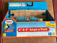 Learning Curve Wooden Thomas Train 4  6 Inch Adapt-a-Track NEW 