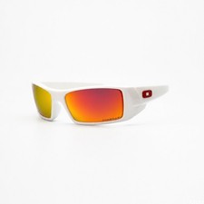 Oakley Gascan OO9014 White Frame Prizm Ruby Sunglasses New w/ Box