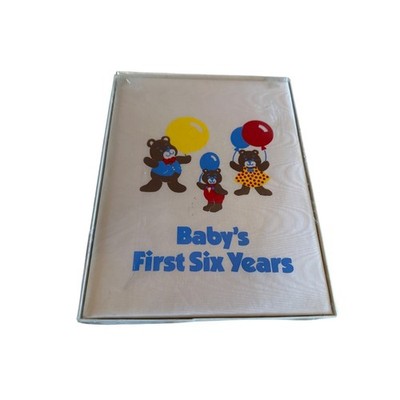Babys First Six Years Memory Book With Illustrations & Writing Prompts For Miles