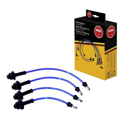 Zündleitungssatz 4 Kabel blau NGK Aftermarket-Expertise für u.a. TOYOTA MODEL