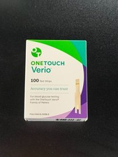 OneTouch Verio Test Strips - 100 Count 12/26 Exp