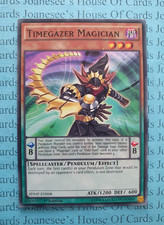SDMP-DE008 Zeitgucker Magier Yu-Gi-Oh Karte 1. Auflage Neu