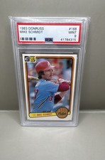 1983 Donruss - Mike Schmidt #168 PSA 9