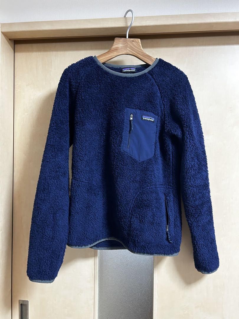 Patagonia Los Gato Crew Xs Fleece Tops Navy | eBay
