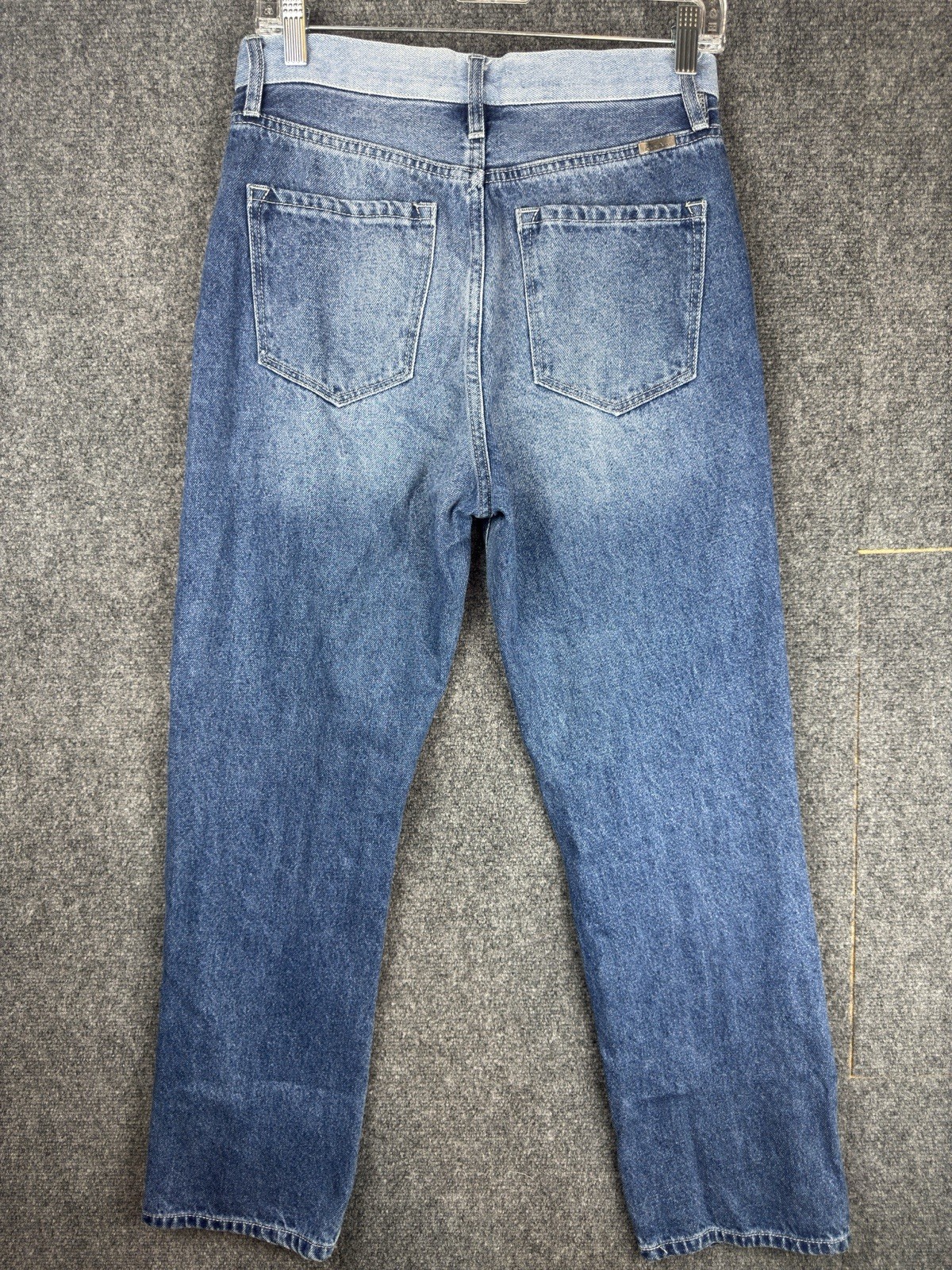 KanCan Patchwork Two Tone Button Fly Straight Leg… - image 5