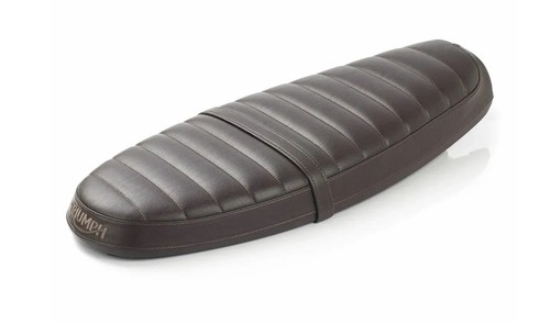 Triumph Brown Ribbed Bench Seat Bonneville T120 T100 Street Twin Scrambler 900 A